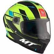 Mt Мотошлемs STINGER 2 ZIVZE C3 Matt Full Face Motorcycle Мотошлем