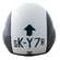 Diesel Hi-jack Sk-y 78 синий/белый мотошлем