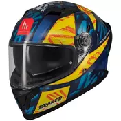 Full Face Motorcycle Мотошлем Mt Мотошлемs BRAKER SV FURY C17 Glossy