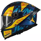 Full Face Motorcycle Мотошлем Mt Мотошлемs BRAKER SV FURY C17 Glossy