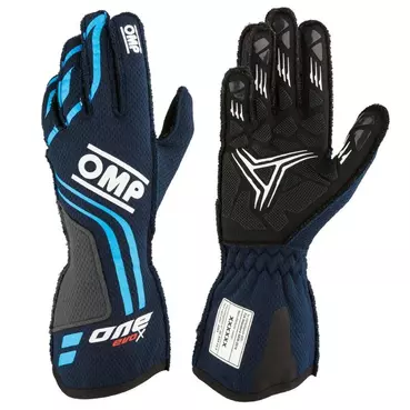 Gloves OMP OMPIB0-0775-A01-244-XS XS Navy Blue