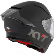 KYT R2R PLAIN Full Face Motorcycle Мотошлем Matt Black