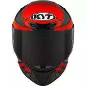 Kyt TT-REVO COMBUSTION Full Face Motorcycle Мотошлем Matt Red