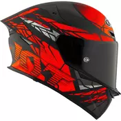 Kyt TT-REVO COMBUSTION Full Face Motorcycle Мотошлем Matt Red