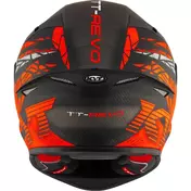 Kyt TT-REVO COMBUSTION Full Face Motorcycle Мотошлем Matt Red