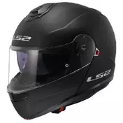 LS2 FF908 Strobe II Modular Helmet # Matt Black