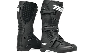 Thor Blitz XR MX Black/White мотоботы кроссовые черные