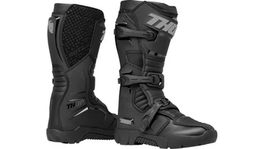 Thor Blitz XR Trial Black/Grey мотоботы кроссовые черные