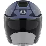 AGV IRIDES TRIESTE Jet Motorcycle Мотошлем Matt Blue Grey