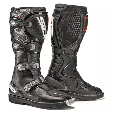 Enduro Moto Cross мотоботинки Black Sidi Agueda