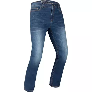 Bering TRUST Straight Blue Washed Motorcycle мотоштаны