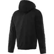 Dainese BOVISA SAFETY FULL ZIP Motorcycle Sweatshirt Black White