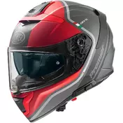 Premier Integral Motorcycle Мотошлем DEVIL PH17BM Matt Gray Red