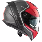 Premier Integral Motorcycle Мотошлем DEVIL PH17BM Matt Gray Red