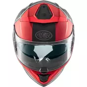 Premier Integral Motorcycle Мотошлем DEVIL PH17BM Matt Gray Red