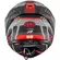 Premier Integral Motorcycle Мотошлем HYPER XR92BM Gray Red Matt