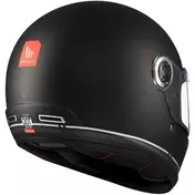 Custom Retro Motorcycle Мотошлем Mt Мотошлемss JARAMA SV SOLID B2 Matt Black