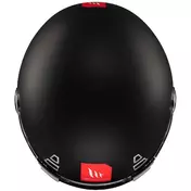Custom Retro Motorcycle Мотошлем Mt Мотошлемss JARAMA SV SOLID B2 Matt Black
