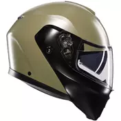Agv STREETMODULAR Mono Modular Motorcycle Мотошлем Matt Pastel Green Black