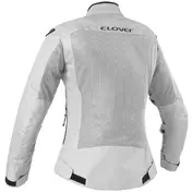 Clover TROPICA LADY Perforated Women's Motorcycle мотокуртка Grey Black