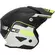 Acerbis Aria 2206 Jet Motorcycle Мотошлем Black Yellow Fluo
