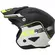 Acerbis Aria 2206 Jet Motorcycle Мотошлем Black Yellow Fluo