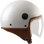 Tucano Urbano C1000 EL'JETTIN 6.0 Jet Motorcycle Мотошлем Glossy White