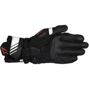 Alpinestars GP PLUS R V3 Leather Motorcycle мотоперчатки Black White Red Fluorescent