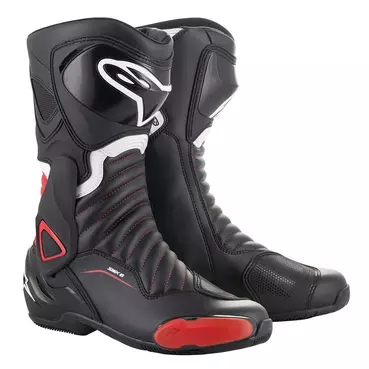 Alpinestars Smx 6 V2 мотоботинки Black Red Красный