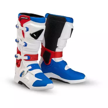 Ufo Xander Red Blue Moto Cross мотоботинки