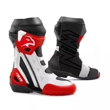 Falco Elite Gp мотоботинки White Red Красный