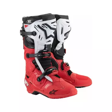 Alpinestars Tech 10 Enduro мотоботинки Bright Red Красный