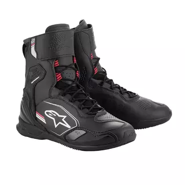 Alpinestars SUPERFASTER Motorcycle мотоботы Red Black Gray Red