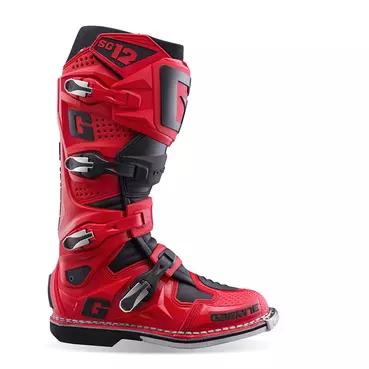 Gaerne Sg 12 мотоботинки Red Black Красный