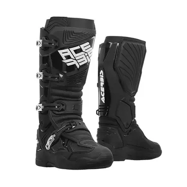Acerbis Whoops мотоботинки Black White Черный