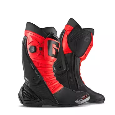 Gaerne Gp1 Ls мотоботинки Black Red Fluo Красный