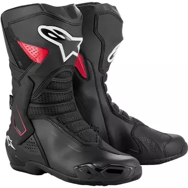 Alpinestars SMX-6 V3 DRYSTAR Motorcycle мотоботинки Black Red