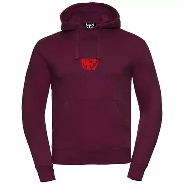Berik 2.0 худи Hoody Basic Bordeaux Red Logo