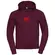 Berik 2.0 худи Hoody Basic Bordeaux Red Logo