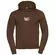 Berik 2.0 худи Hoody Basic Brown White Logo
