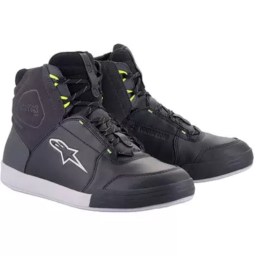 Alpinestars CHROME DRYSTAR Motorcycle мотоботы Fluo Yellow Gray Black