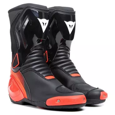 Dainese NEXUS 2 Motorcycle Racing мотоботинки Black Red Fluo