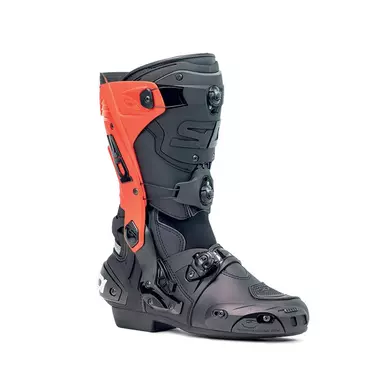 Sidi Rex 24 мотоботинки Black Red Красный