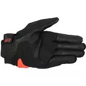 Alpinestars SP X 3 Leather Motorcycle мотоперчатки Black Red Fluo