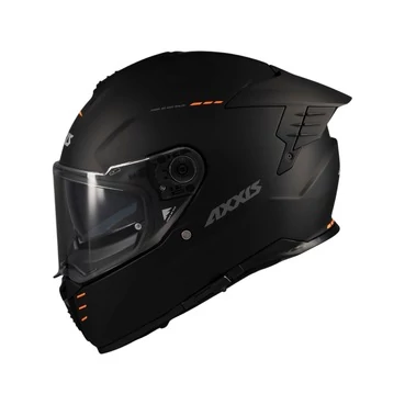 AXXIS FF122SV Hawk EVO SV Solid A1 Matt мотошлем черный матовый