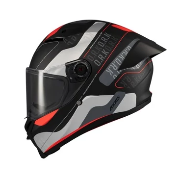 AXXIS FF132 Fenix Ork B5 Matt мотошлем красный матовый