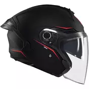 MT Мотошлемss COSMO SV SOLID A1 Matt Black Motorcycle Jet Мотошлем
