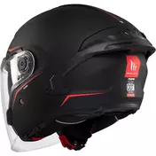 MT Мотошлемss COSMO SV SOLID A1 Matt Black Motorcycle Jet Мотошлем