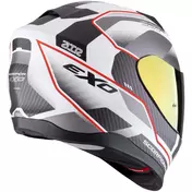 Scorpion EXO 520 EVO AIR LENA Full Face Motorcycle Мотошлем Matt White Red