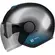 AGV ETERES LEVANTO Jet Motorcycle Мотошлем Black Silver Blue